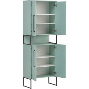 Produktbild für Badschrank Schildmeyer Limone 701700, mit 2 Füßen, mint