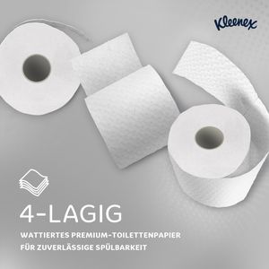 Produktbild für Toilettenpapier Kleenex Premium 8484