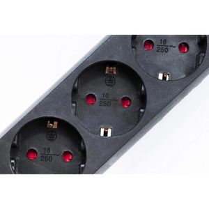 Produktbild für Steckdosenleiste Meister 7430580, mit 2m Kabel