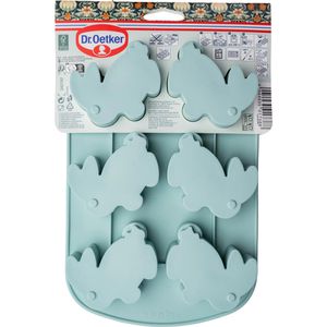Produktbild für Backform Dr.Oetker-Küchenhelfer Mini-Häschen, aus Silikon