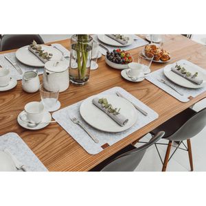 Produktbild für Platzset Miqio waschbar, aus Filz