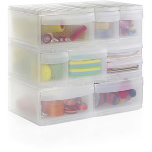 Produktbild für Schubladenbox Rotho 1114608853, Systemix Tower S