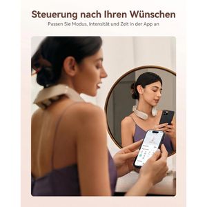 Produktbild für Nackenmassagegerät SKG G7 Pro-Fold Premium, mit Akku