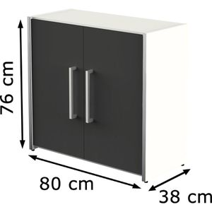 Produktbild für Aktenschrank Kerkmann Move 3, aus Holz