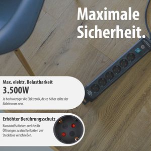 Produktbild für Steckdosenleiste Brennenstuhl Premium-Line, 3m