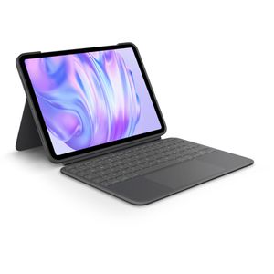 Produktbild für Tablet-Hülle Logitech Combo Touch, 920-012770, grau