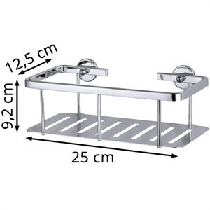 Produktbild für Duschablage Tesa Aluxx 40202, verchromt