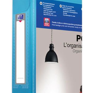 Produktbild für Heftbox Oxford Polyvision, 100200140, aus Kunststoff, A4