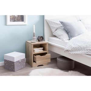 Produktbild für Nachttisch Wohnling WL5.701, sonoma eiche