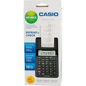 Produktbild für Tischrechner Casio HR 8RCE, Farbbanddruck