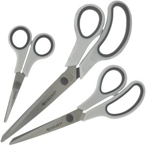 Produktbild für Büroschere Westcott Easy Grip, N-9003000, mit Softgrip