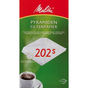 Produktbild für Filtertüten Melitta 202s, Pyramidenfilter