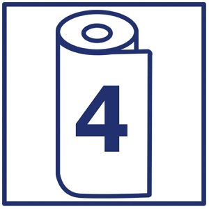 Produktbild für Küchenrolle Oecolife 3-lagig