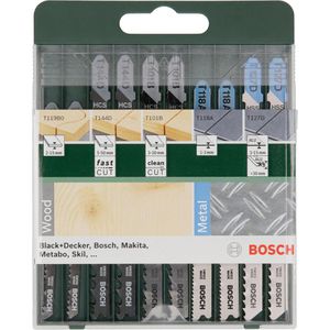 Produktbild für Stichsägeblätter Bosch T-Schaft 2609256746, Set