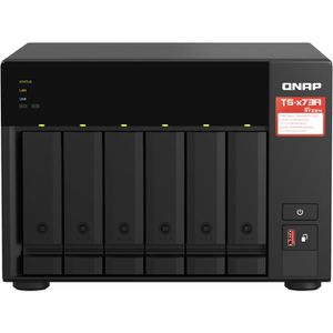 Produktbild für NAS QNAP TS-673A-8G, 2x 2.5GbE LAN, 6 Bay