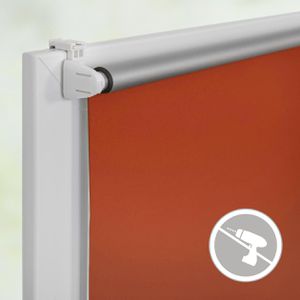 Produktbild für Rollo Lichtblick Klemmfix, verdunkelnd, terracotta