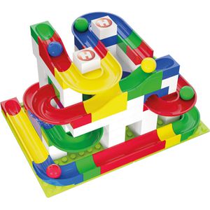 Produktbild für Murmelbahn HUBELINO 420480 Baukasten basis