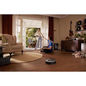 Produktbild für Saugroboter Roborock Qrevo 5AE, schwarz