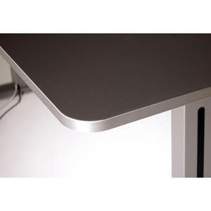 Produktbild für Schreibtisch Kerkmann Move 1 Style, anthrazit / silber