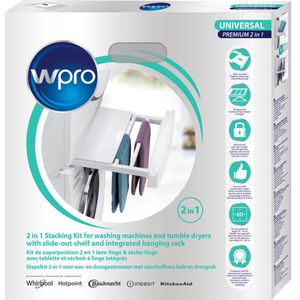 Produktbild für Zwischenbaurahmen Wpro SKP101, mit Ablage