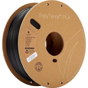 Filament Polymaker PolyTerra, PLA, schwarz
