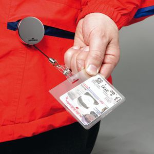 Produktbild für Ausweishalter Durable 8225-23 Chrome