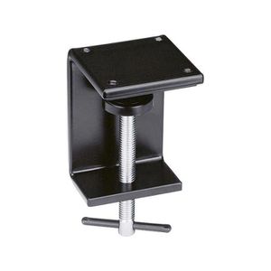 Waldmann Tischklemme TK 1/65, mit Schraubklemme, für Waldmann Schreibtischlampen, schwarz