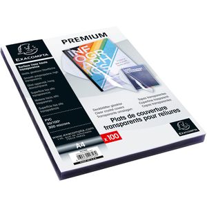 Produktbild für Bindefolien Exacompta 42746e, klar-transparent, 300 mic