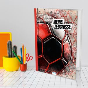 Produktbild für Zeugnismappe Trötsch 80821N, Fussball, A4