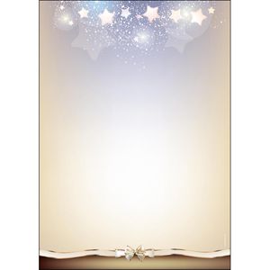 Produktbild für Weihnachtsbriefpapier Böttcher-AG Sternen-Nebel