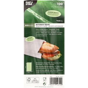 Butterbrotpapier Papstar 14310, weiß