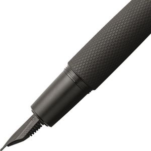 Produktbild für Füller Faber-Castell E-Motion Pure Black, Feder M