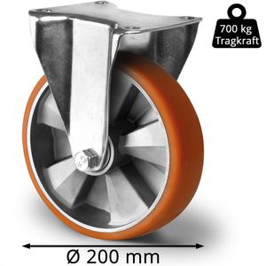 Produktbild für Schwerlastrolle CASCOO Serie BAU5, Bockrolle