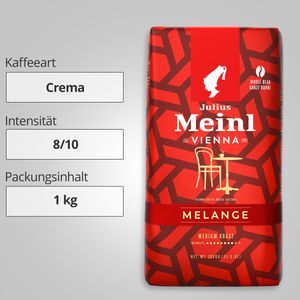 Produktbild für Kaffee Julius-Meinl Vienna Melange
