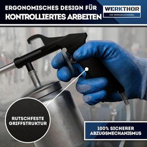 Produktbild für Sandstrahlpistole WERKTHOR WT-67, mit Behälter