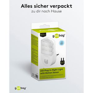 Produktbild für Nachtlicht Goobay LED, für Steckdose