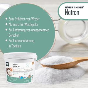 Produktbild für Natron Höfer-Chemie E500ii, Lebensmittelqualität
