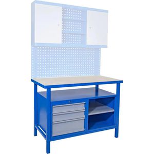 Produktbild für Werkbank Güde P 1200 SL, 40926, blau