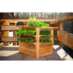 Produktbild für Hochbeet Westmann Premium XL, aus Lärchenholz