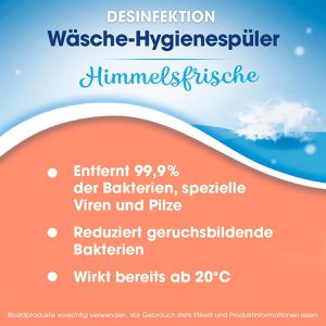 Produktbild für Hygienespüler Sagrotan Himmelsfrische, Beutel