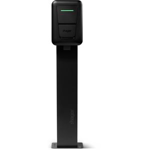 Produktbild für Wallbox Hager witty plus XVL122S, anthrazit