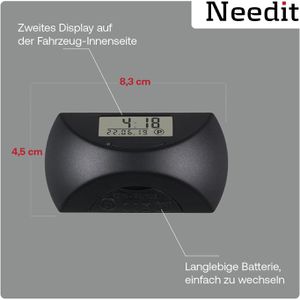 Produktbild für Parkscheibe Needit Park Mini 3011, elektronisch