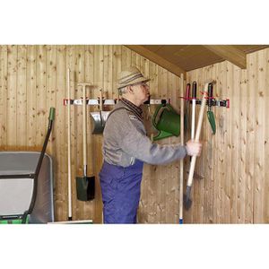 Produktbild für Gerätehalter Bruns Alu-Set, SB 5.07, 5 Halter