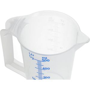 Produktbild für Messbecher Contacto 3078/050, aus Kunststoff