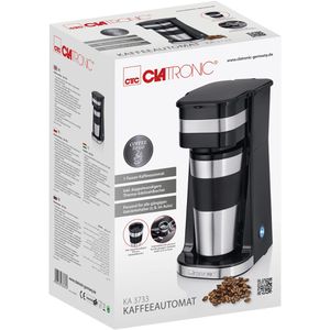 Produktbild für Kaffeemaschine Clatronic KA 3733, mit Thermosbecher