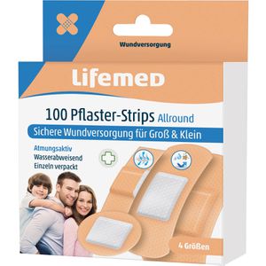 Produktbild für Pflaster Lifemed Allround, 100 Strips