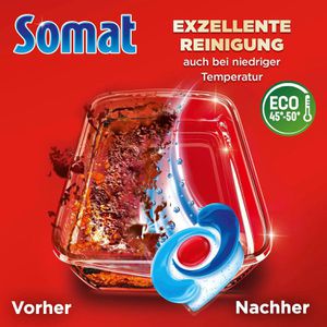 Produktbild für Spülmaschinentabs Somat Excellence 4in1 Caps, All-in-One