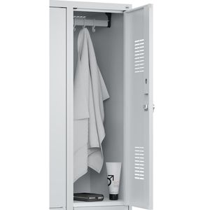 Produktbild für Spind CP-Möbel Basis PLUS, lichtgrau