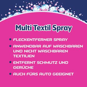 Vanish Polsterreiniger Oxi Action Multi Textil mit Sprühkopf 660ml