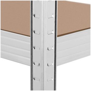 Produktbild für Weitspannregal MSW STSH-34, 4 Holzböden